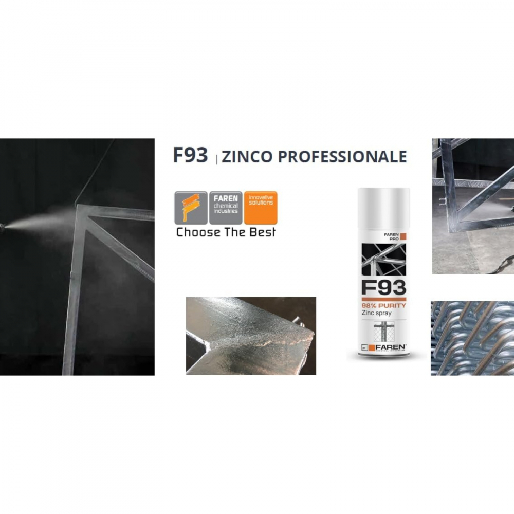 Spray zinc profesional 98% puritate, Faren F93 [6]