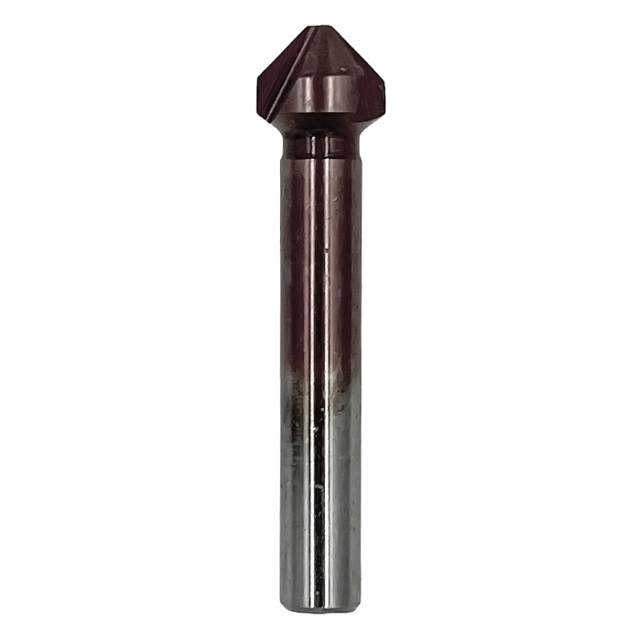 Zencuitor tesitor conic 90°, HSS Cobalt M35, cu coada cilindrica, Ø12.4 mm, Gher [2]