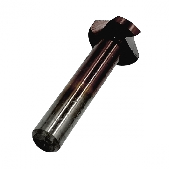 Zencuitor tesitor conic 90°, HSS Cobalt M35, cu coada cilindrica, Ø20.5 mm, Gher [3]