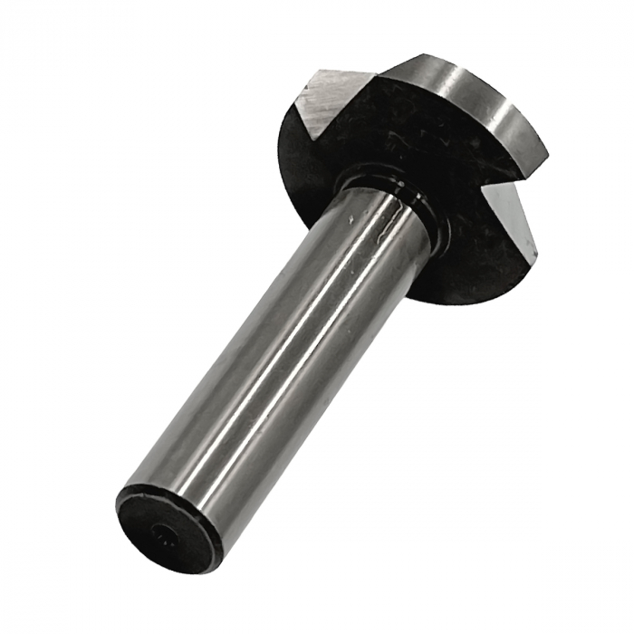 Zencuitor tesitor conic 90°, HSS Cobalt M35, cu coada cilindrica, Ø31 mm, Gher [3]