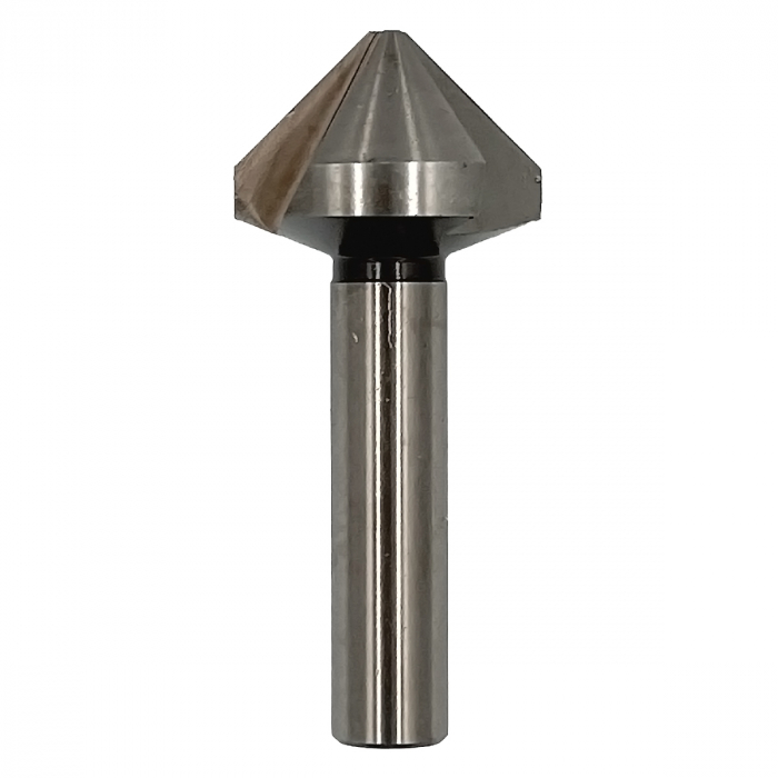 Zencuitor tesitor conic 90°, HSS Cobalt M35, cu coada cilindrica, Ø31 mm, Gher [2]