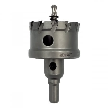 Carote - Carota cu cupa pentru inox, TCT, cu burghiu pentru centrare, Gher