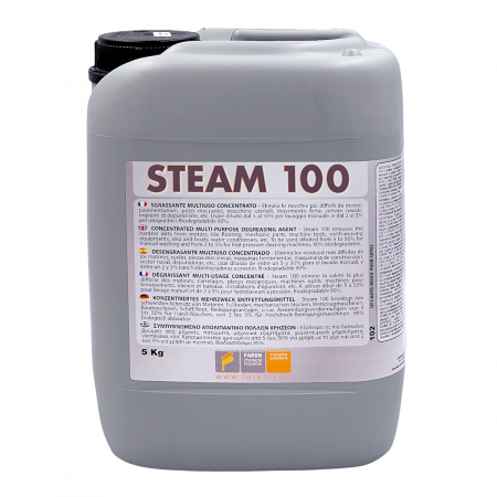 Detergent degresant, alcalin, pentru curatare industriala, Faren Steam 100, 5 litri [0]
