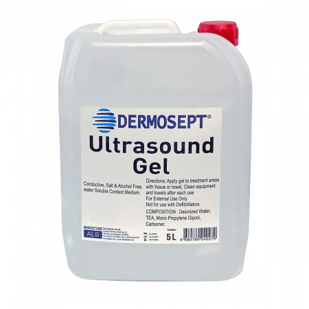 Gel pentru ultrasunete, EKG si ecograf, Dermosept, 5 litri [0]