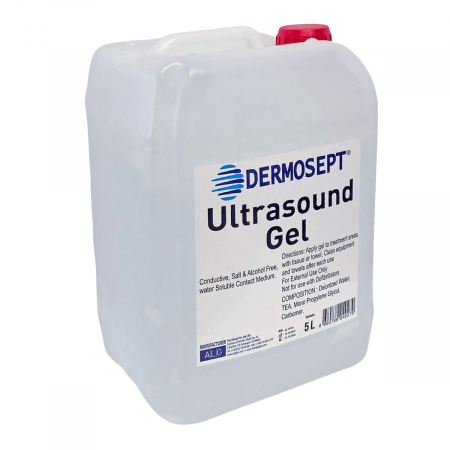 Gel pentru ultrasunete, EKG si ecograf, Dermosept, 5 litri [2]