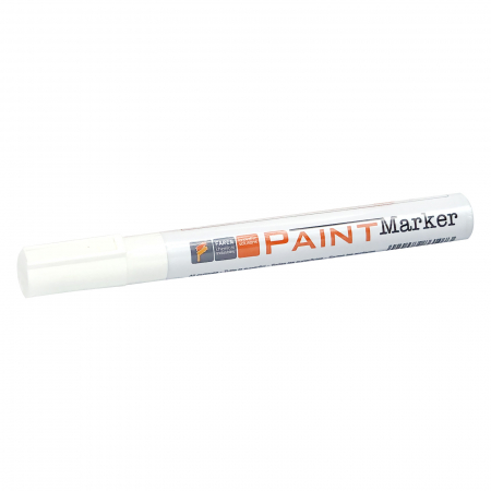 Marker corector universal, vopsea permanenta acrilica alba, Faren Paint Marker, 7 gr [0]
