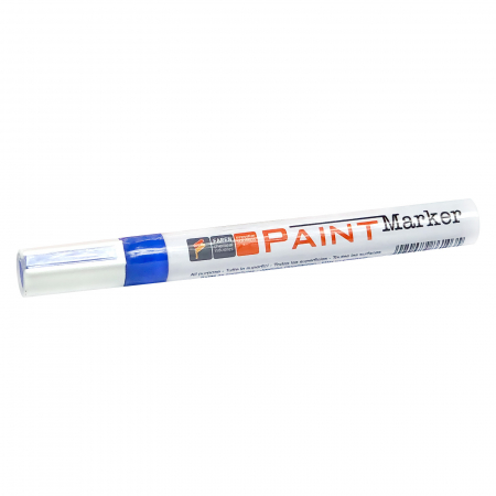 Marker corector universal, vopsea permanenta acrilica albastra, Faren Paint Marker, 7 gr [0]