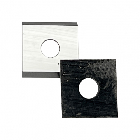 Set 10 placute amovibile cu carbura de crom si tungsten, 2 muchii taietoare, 11.6 x 12 x 1.5 mm, 35°, Kannenberg [4]