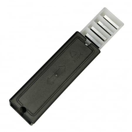 Set 10 placute amovibile cu carbura de crom si tungsten, 2 muchii taietoare, 13 x 12 x 1.5 mm, 35°, Kannenberg [5]