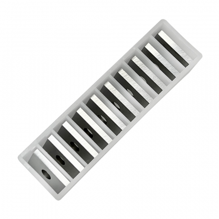 Set 10 placute amovibile cu carbura de crom si tungsten, 2 muchii taietoare, 15.7 x 12 x 1.5 mm, 35°, Kannenberg [3]