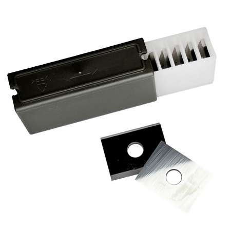 Set 10 placute amovibile cu carbura de crom si tungsten, 2 muchii taietoare, 15.7 x 12 x 1.5 mm, 35°, Kannenberg [0]