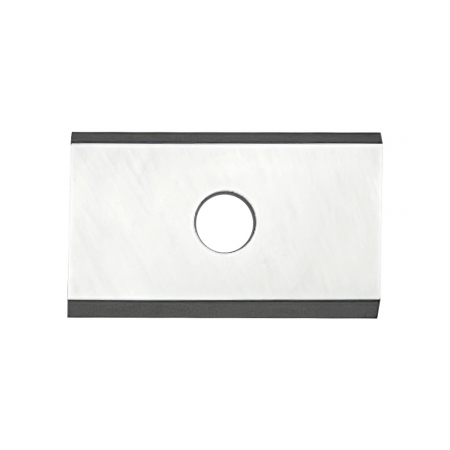 Set 10 placute amovibile cu carbura de crom si tungsten, 2 muchii taietoare, 20 x 12 x 1.5 mm, 35°, Kannenberg [1]