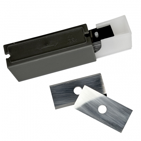 Set 10 placute amovibile cu carbura de crom si tungsten, 2 muchii taietoare, 25 x 12 x 1.5 mm, 35°, Kannenberg [0]