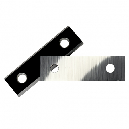 Set 10 placute amovibile cu carbura de crom si tungsten, 2 muchii taietoare, 40 x 12 x 1.5 mm, 35°, Kannenberg [3]