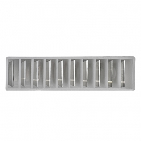 Set 10 placute amovibile cu carbura microgranulata de crom, 4 muchii taietoare, 15 x 15 x 2.5 mm, 30°, cu curbura R150, Kannenberg [3]