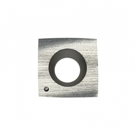 Set 10 placute amovibile cu carbura microgranulata de crom, 4 muchii taietoare, 15 x 15 x 2.5 mm, 30°, cu curbura R150, Kannenberg [2]