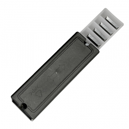 Set 10 placute amovibile cu carbura microgranulata de crom, 4 muchii taietoare, 12 x 12 x 1.5 mm, 35°, Kannenberg [5]