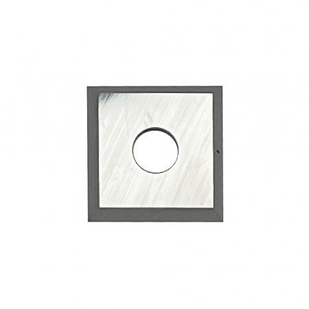 Set 10 placute amovibile cu carbura microgranulata de crom, 4 muchii taietoare, 12 x 12 x 1.5 mm, 35°, Kannenberg [1]