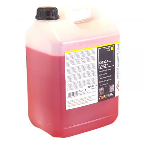 Solutie anticalcar pentru curatare instalatii si centrale termice, Faren Decal VR27, 5 L [2]