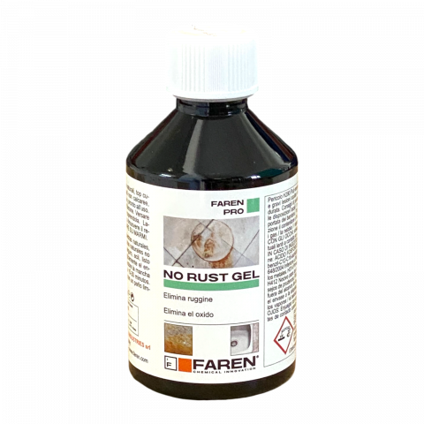 Solutii curatat podele - Solutie de curatat rugina de pe granit sau piatra naturala, Faren No Rust Gel, 250ml