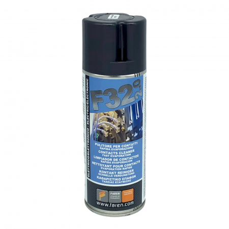 Spray profesional de curatare uscata pentru contacte electrice, Faren F32, 400 ml [0]