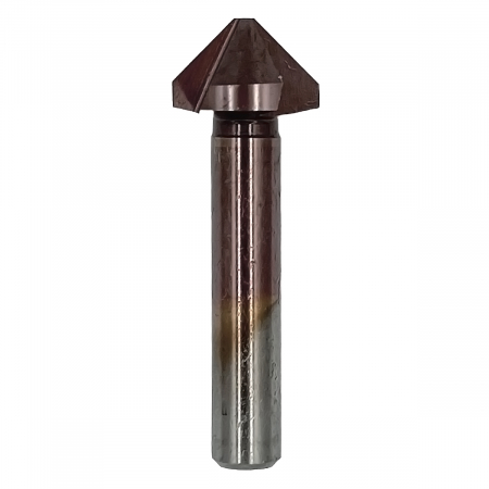 Zencuitor tesitor conic 90°, HSS Cobalt M35, cu coada cilindrica, Ø20.5 mm, Gher [1]