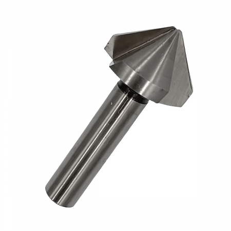 Zencuitor tesitor conic 90°, HSS Cobalt M35, cu coada cilindrica, Ø31 mm, Gher [0]