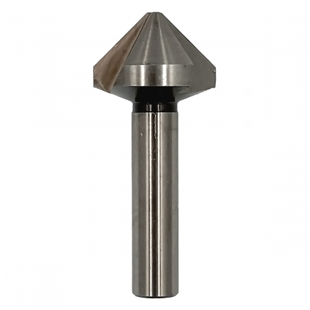 Zencuitor tesitor conic 90°, HSS Cobalt M35, cu coada cilindrica, Ø31 mm, Gher [1]