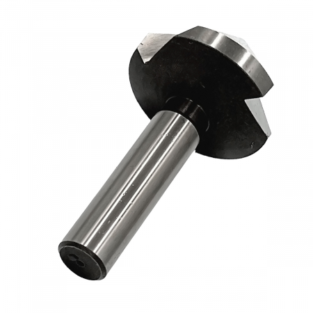 Zencuitor tesitor conic 90°, HSS Cobalt M35, cu coada cilindrica, Ø40 mm, Gher [2]