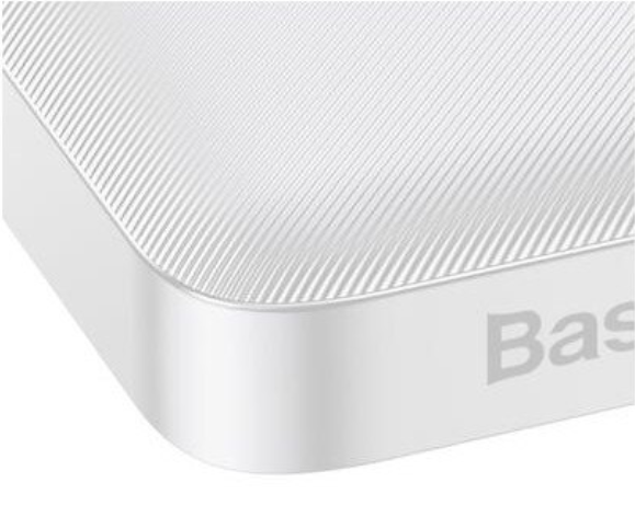 Baterie externa, Baseus Bipow Digital Display, Power Bank 10000mAh, 15W, Power Delivery USB, USB-C, Alb [5]