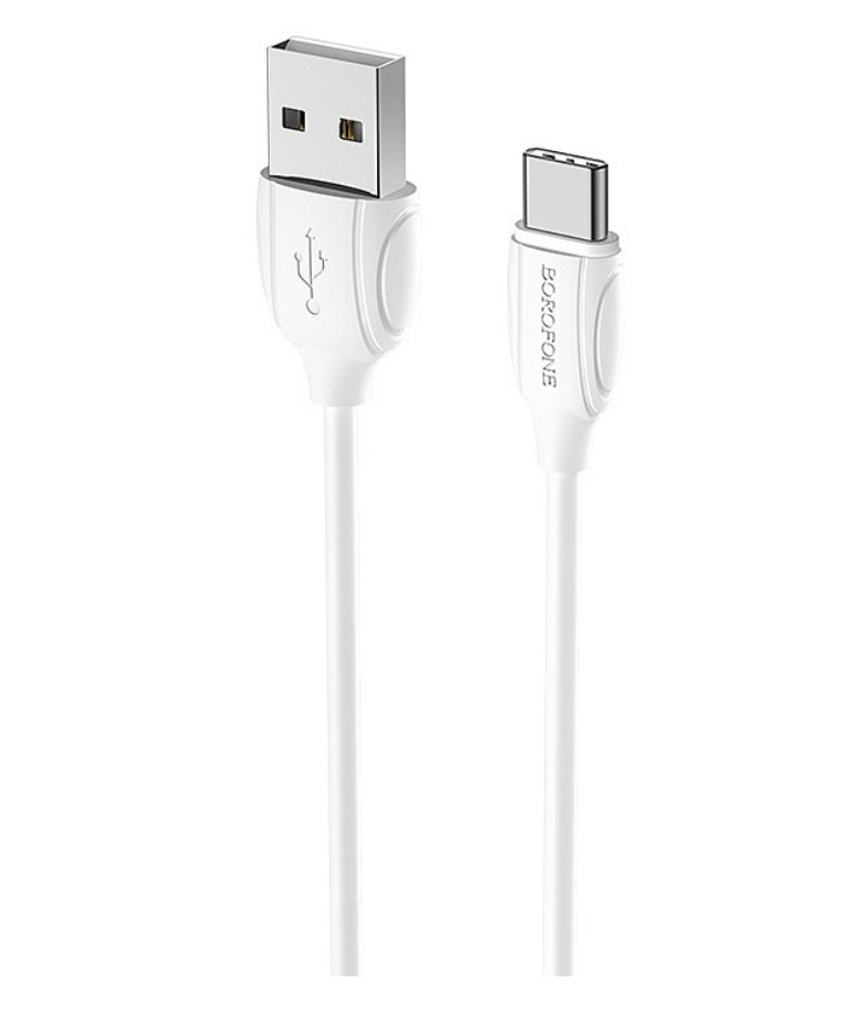 Cablu Date si Incarcare Borofone, Benefit BX19, USB la USB Type-C, 1m, 3A, Alb [1]