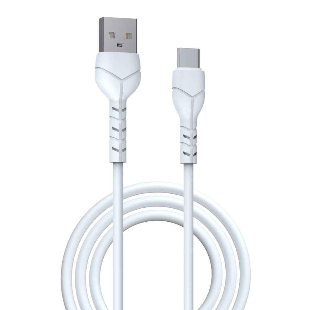 Cablu Date si incarcare Devia Kintone USB la USB-C 1m, 2.1A [1]