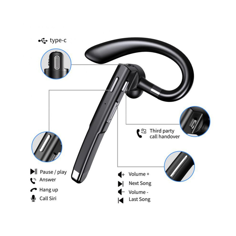 Casca Bluetooth Wireless Discovery 55, BT 5.0, HandsFree [3]
