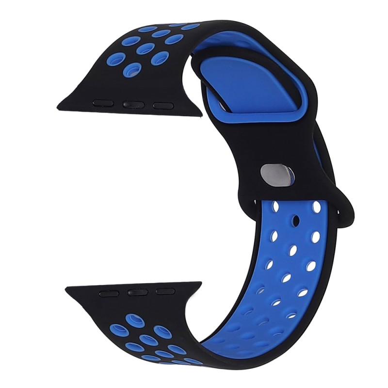 Ceas Smartwatch T55, 1.3 Inch IPS, Monitorizare Cardiaca, Tensiune, Sedentarism, Bluetooth 5.0, (2 Curele, Albastru + Negru) Albastru/Negru [3]