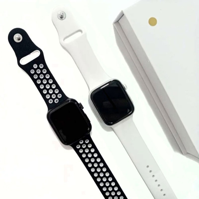 Ceas Smartwatch T55, 1.3 Inch IPS, Monitorizare Cardiaca, Tensiune, Sedentarism, Bluetooth 5.0, (2 Curele, Albastru + Negru) Albastru/Negru [2]