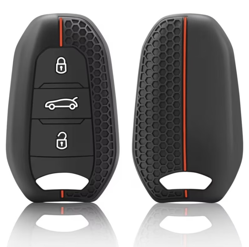 Husa cheie/cartela Peugeot/Citroen, model sport, compatibila Peugeot 308 408 508 2008 3008 4008 5008, Citroen C4 C6 C3-XR [2]