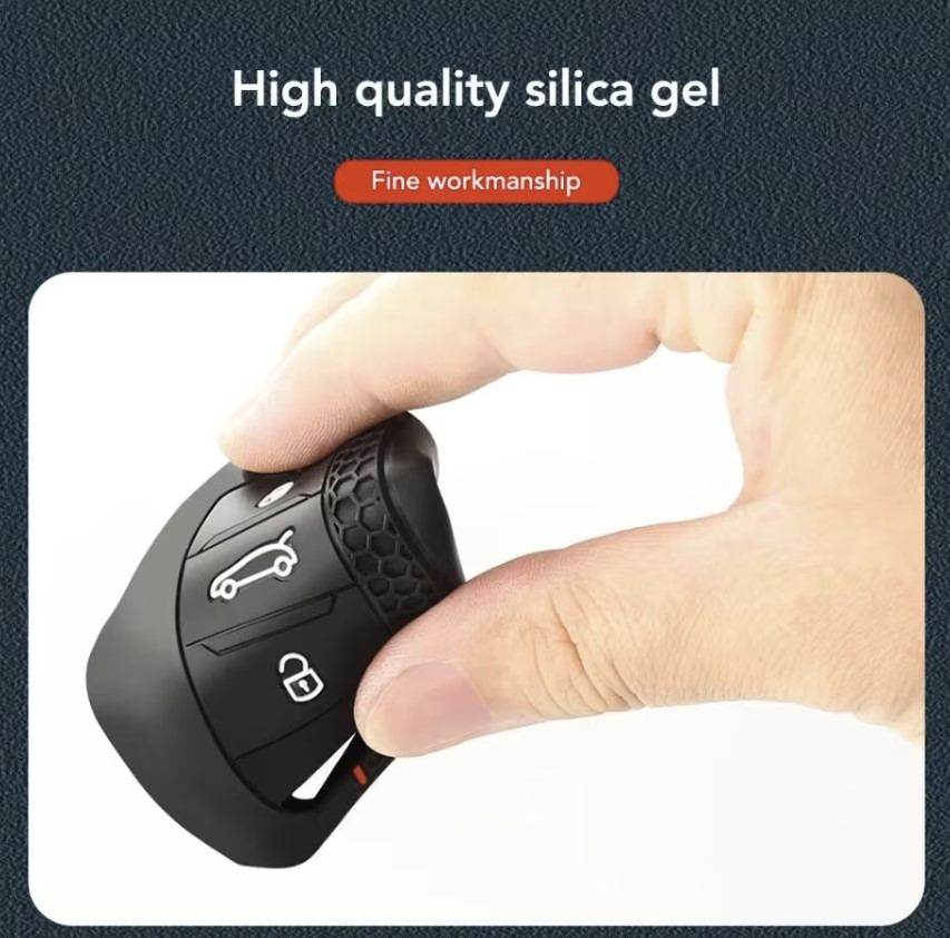 Husa cheie/cartela Peugeot/Citroen, model sport, compatibila Peugeot 308 408 508 2008 3008 4008 5008, Citroen C4 C6 C3-XR [4]