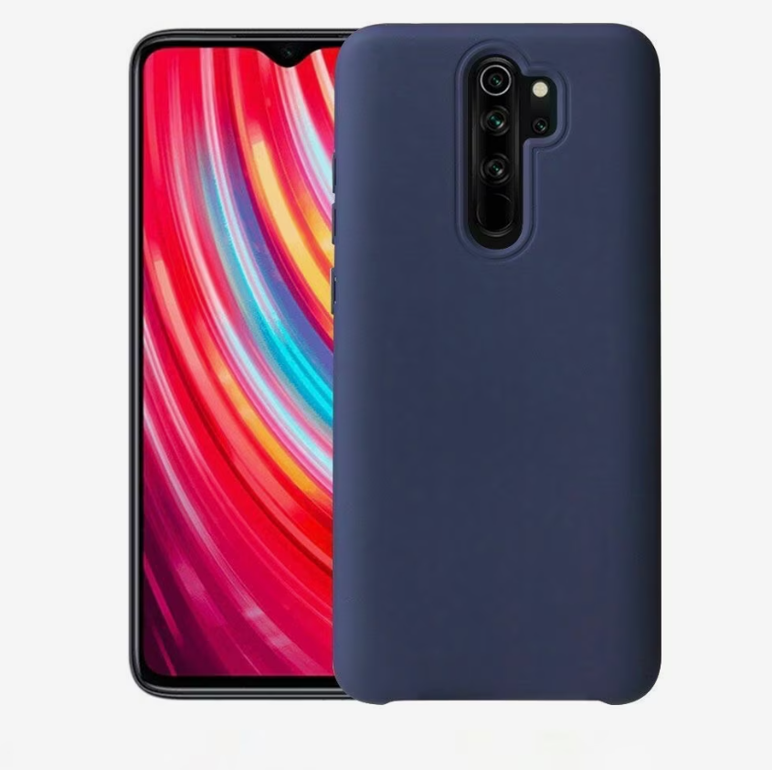 Husa Compatibila Cu Xiaomi Redmi 9 Color Button Bumper, Albasttru [2]