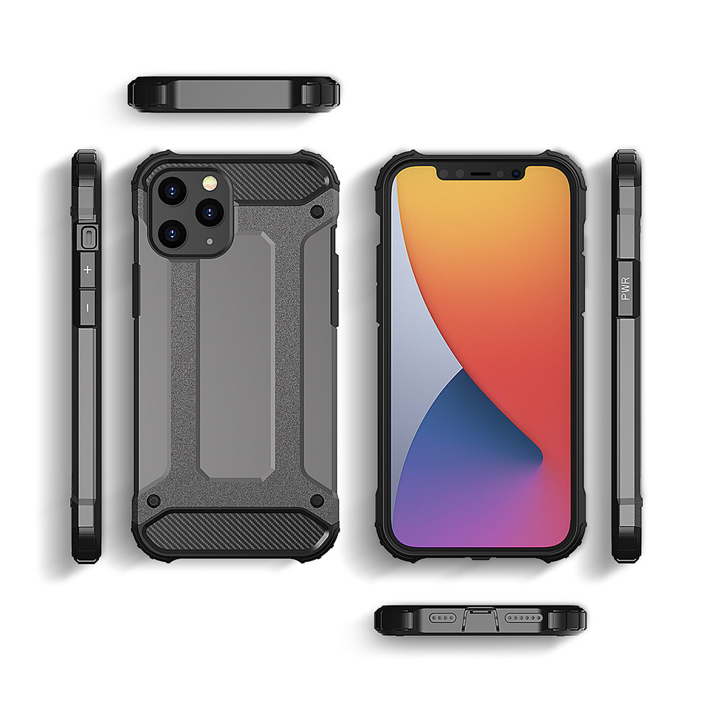 Husa de protectie Armor Carbon compatibila cu Samsung Galaxy A13 4G, neagra [4]
