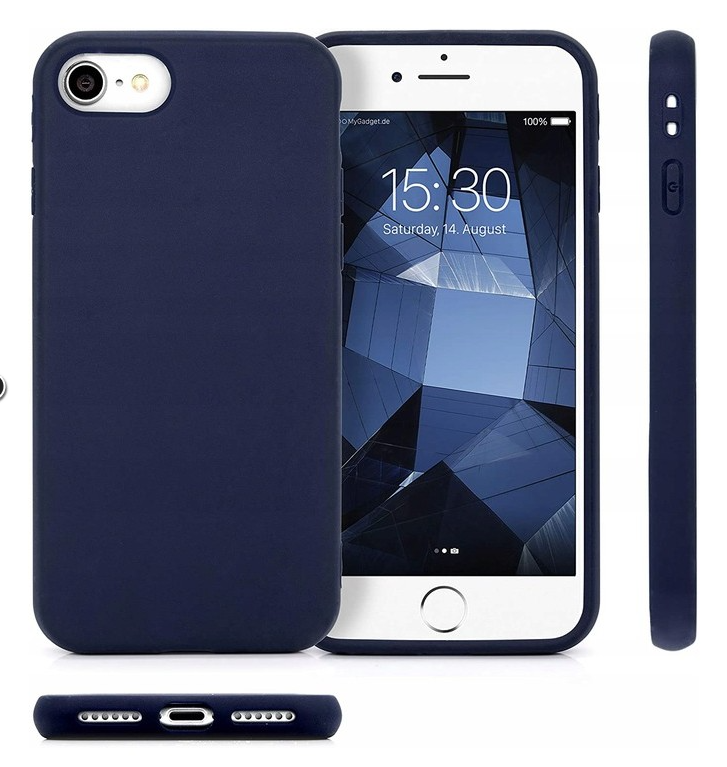 Husa Flexibila Mata pentru iPhone 7/8/SE 2020 /SE 2022, albastru [3]