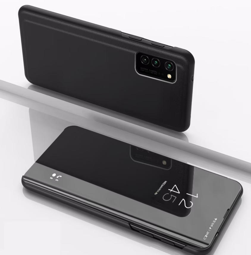 Husa Smart Clear View compatibila cu Samsung Galaxy A14 5G, Negru [3]