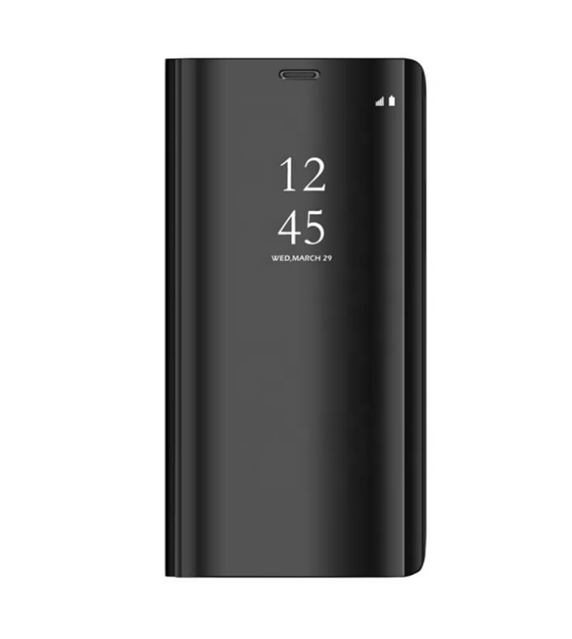 Husa Smart Clear View compatibila cu Samsung Galaxy A14 5G, Negru [1]