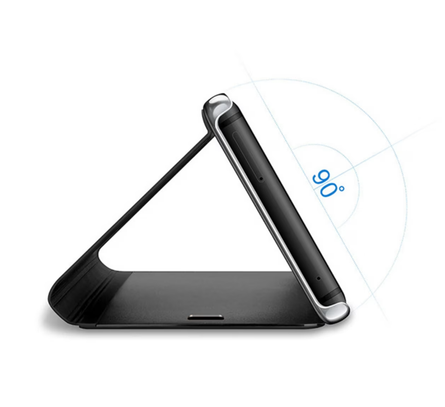 Husa Smart Clear View compatibila cu Xiaomi Redmi 10 2022, Negru [5]