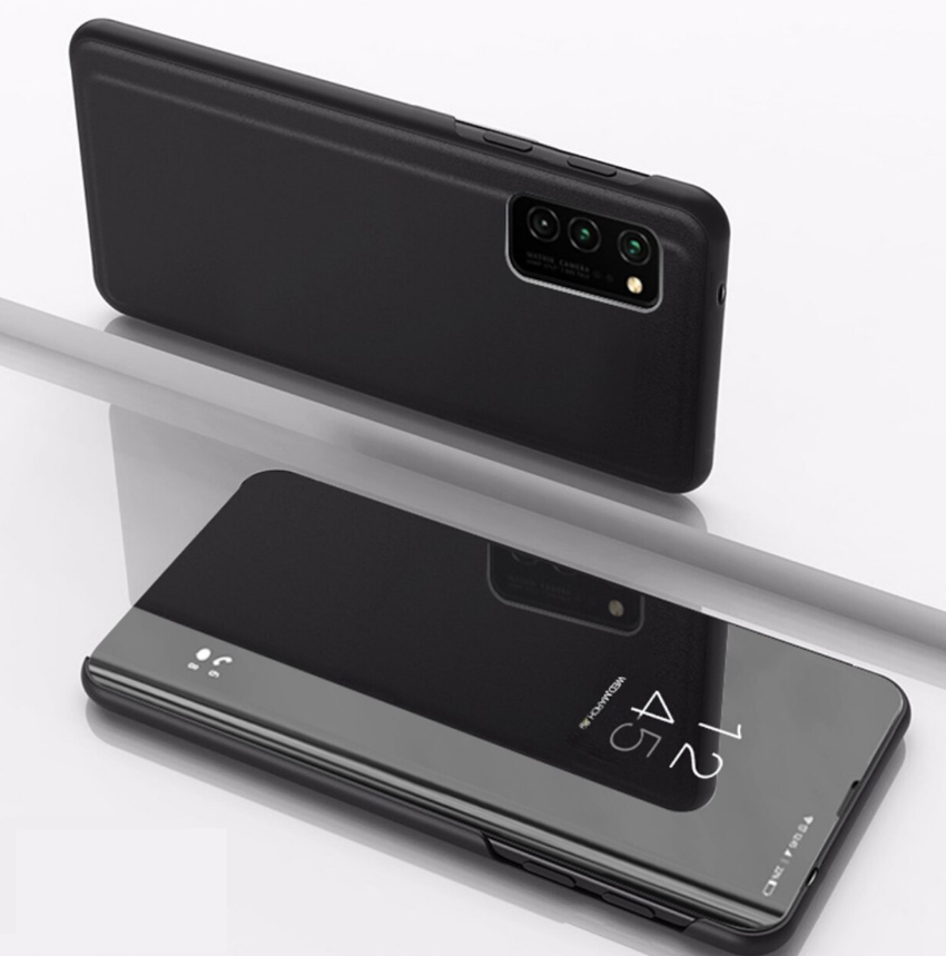 Husa Smart Clear View compatibila cu Xiaomi Redmi 10 2022, Negru [4]