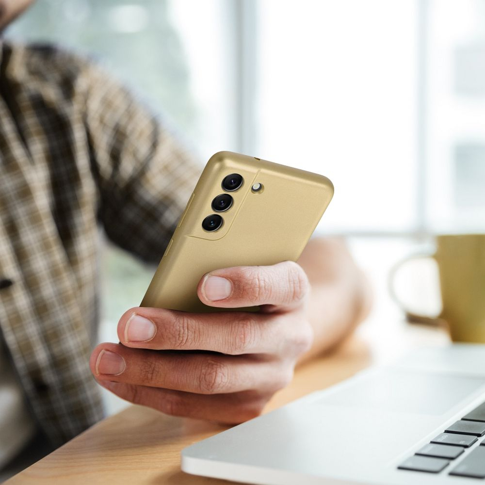 Husa Spate compatibila cu Samsung Galaxy A33 5G, aurie [3]