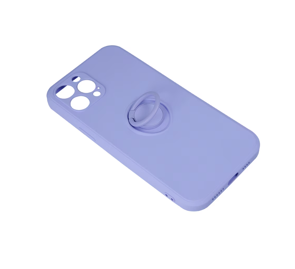 Husa Spate Ring Compatibila Cu Samsung Galaxy A03S, Violet [2]