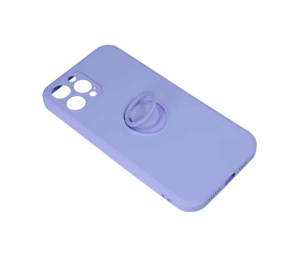 Husa Spate Ring Compatibila Cu Samsung Galaxy A22 5G, Violet [3]