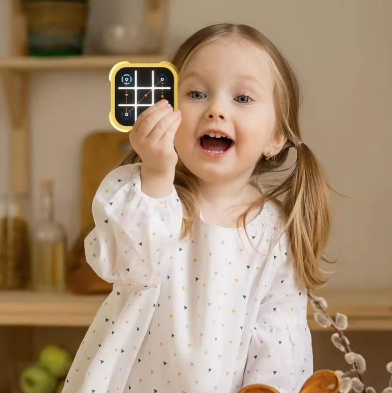 Joc interactiv electronic Tic-Tac-Toe, X si 0, tip puzzle 3 in 1, portabila, pentru copii si adulti [5]