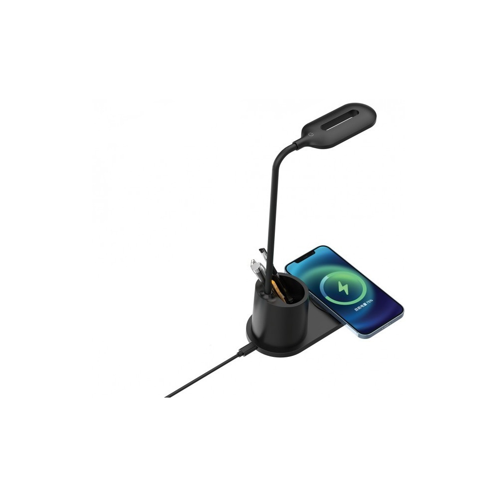 Lampa led Rebeltec cu incarcatror wireless QI W600 10W High speed [2]
