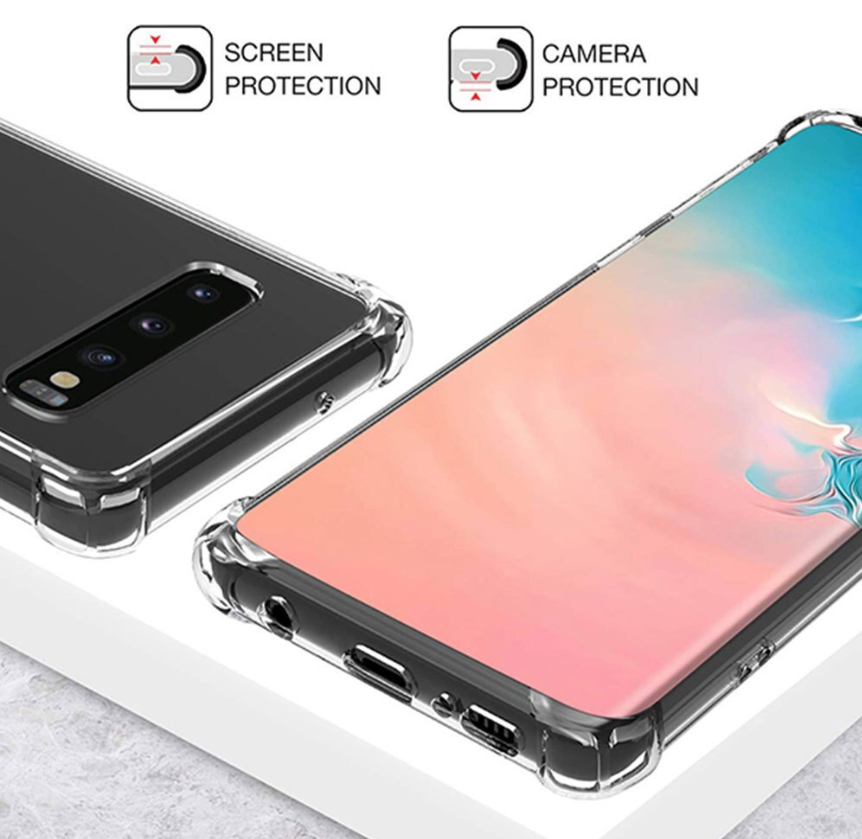 usa Protectie Silicon Antisoc Ultra Slim High Tech, Crystal Clear compatibila cu Samsung Galaxy A53 5G [4]